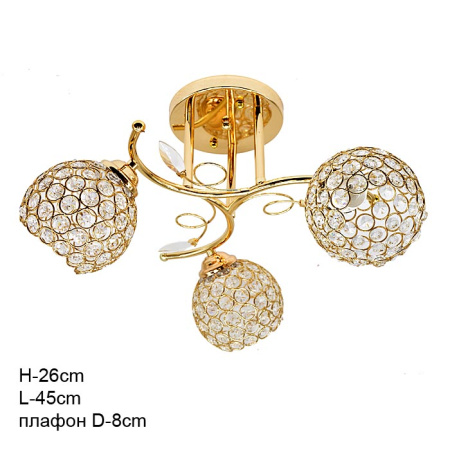 Люстра классическая /3 x E27/ AT8148-3 /уп 8/