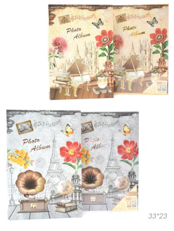 Фотоальбом 300 фото 10х15 / 9273 /уп 18/ 50 листов_