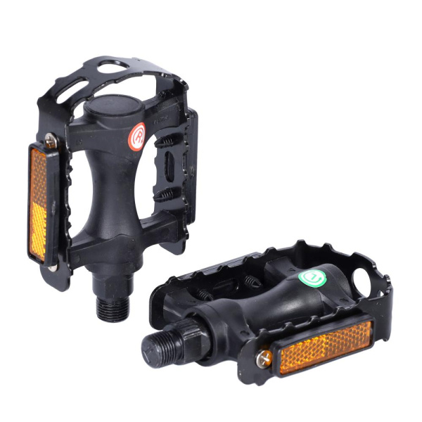 Педаль для MTB MIXIEER MX-P828 полипропиленовый корпус чёрный стальная пластина ось картриджная 2S,