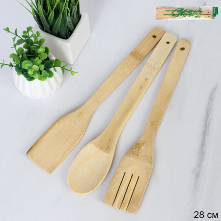 Кухонный набор 3 предмета 30 см / DD689 /уп 300/ OPP