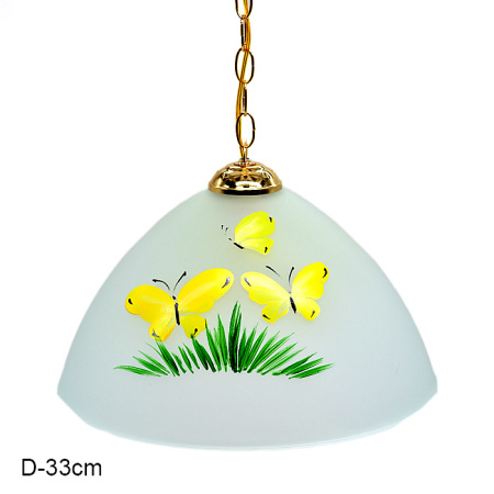Светильник желтые бабочки крокус /уп2/