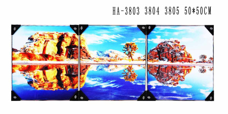 Картина - триптих 50*50 HA-3803.3804.3805 /уп12/