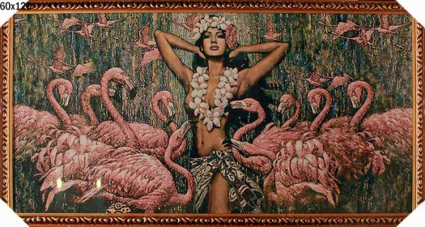 Картина-гобелен 60*120 R204/579-3G/дер.