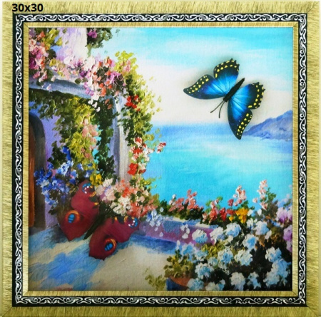 Картина коллаж 30х30 А64 / KS2813-2 /уп.10/