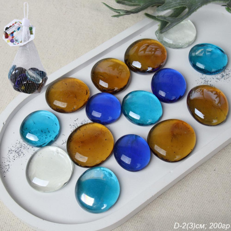 Декоративные камни 200г / 7-24 /уп 100/