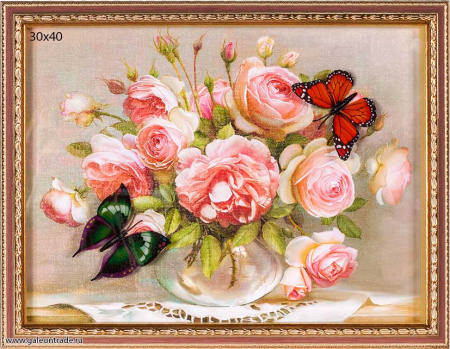 Картина коллаж 30х40 БИ1 /10095-3 /уп.10/