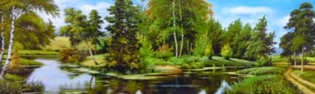 Гобелен полотно 30*60 S101 / F101