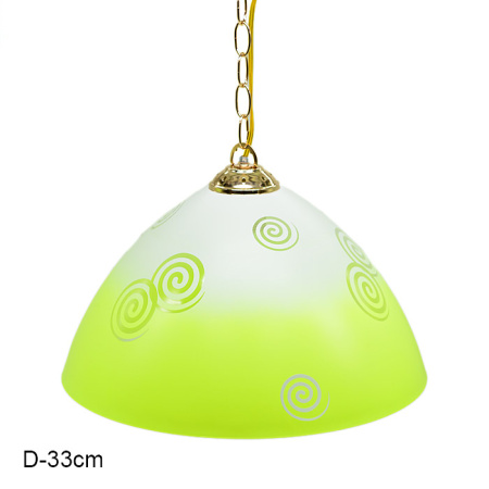 Светильник 1/2 бело-лимон спираль крокус /уп2/