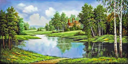 Гобелен полотно 80*160 F357