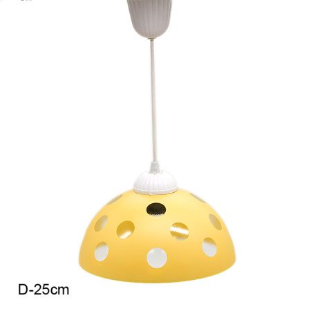 Светильник колпак д250 шампань горох /уп10/