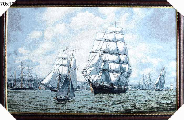 Картина-гобелен 70*104 Армада/10015-2/
