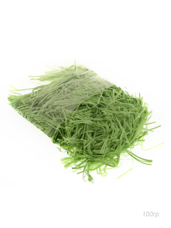 Бумажный наполнитель 100 г / GT674374 /уп 1/ зеленый