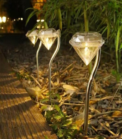 Светильник садовый на солнечной батарее 30х9 см / PM-3141 /уп 100