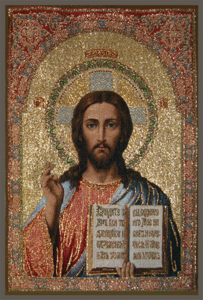 Гобелен полотно 20*30 N012 Иисус