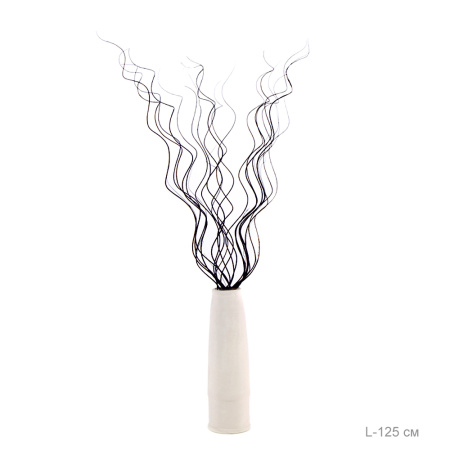 Сухоцвет набор 20 штук 120 см ветка черная / 120cm-BL /уп 10/300/