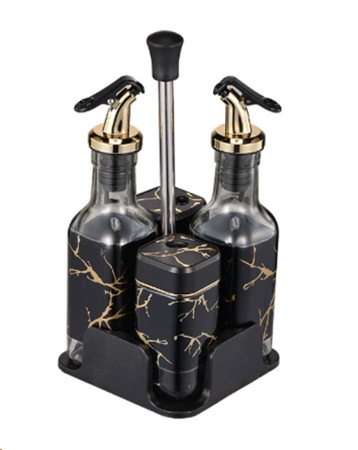 Набор для специй 4 предмета на подставке / T221-33 /уп 24/