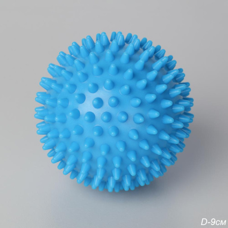 Мячик массажный Woohooo Energy Ball / 9 см/ синий /уп 90/