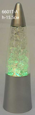 Лампа Лава  /6601Т-А /уп 48/ без батареек АКЦИЯ