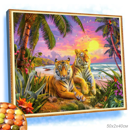 Картина из страз 40x50 / YSG1845 /уп 30/ (50)