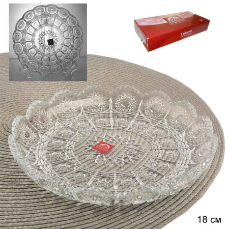 Тарелка 6 штук / 741001 /уп 6/ 18 см