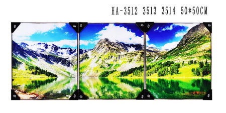 Картина - триптих 50*50 HA-3512,3513,3514 /уп.3/12/