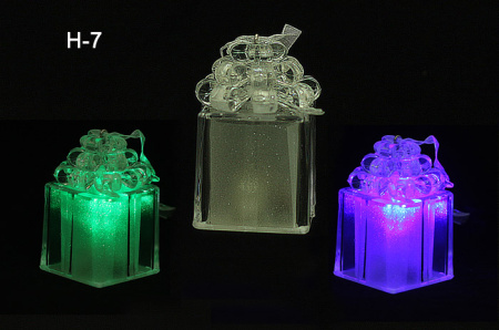 Сувенир светодиодный Подарок / 209-4 /уп 480/ 