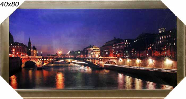 Картина глянцевая 40x80 HG-343/4100B-147A/