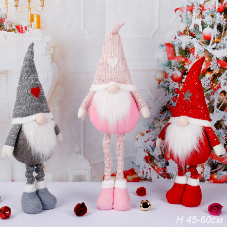 Новогоднее украшение 70 см на телескопических ножках / SH026 /уп 48/ (50)