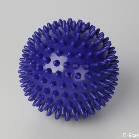 Мячик массажный Woohooo Energy Ball / 9 см/ фиолетовый /уп 90/