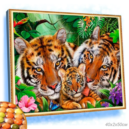 Картина из страз 40x50 / YSG2023 /уп 30/ (50)