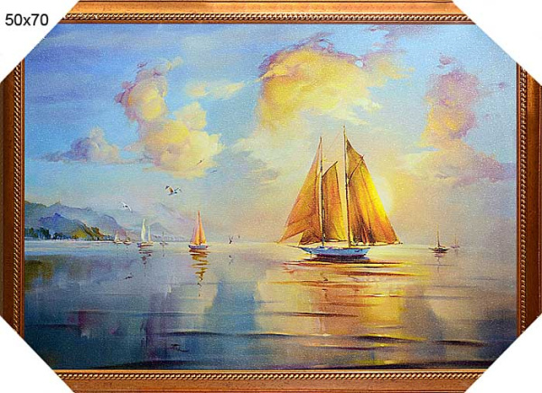Картина на твёрд.осн. 50*70 РР16