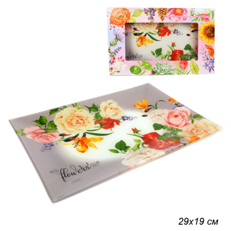 Тарелка прямоугольная / S3229 S062 /уп 18/