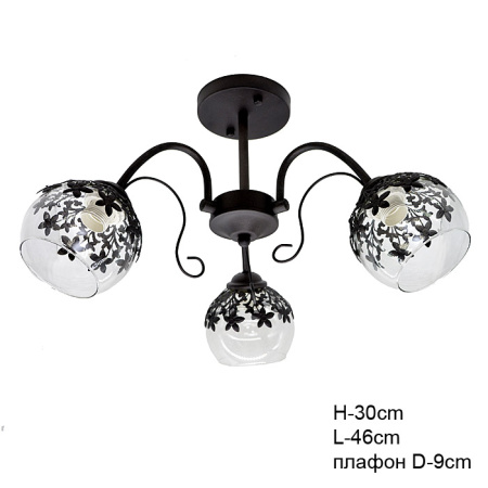 Люстра классическая / 3 x E27/ GH91754-3 /уп 6/