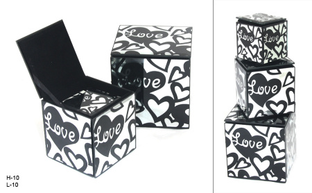 Набор шкатулок 2433-10 3 шт./уп.24/