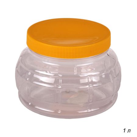 Банка 1 л Бочонок / М947 /уп 12/