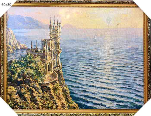 Картина гобелен 60х80 K012 /PS2677 G/ золотая нить