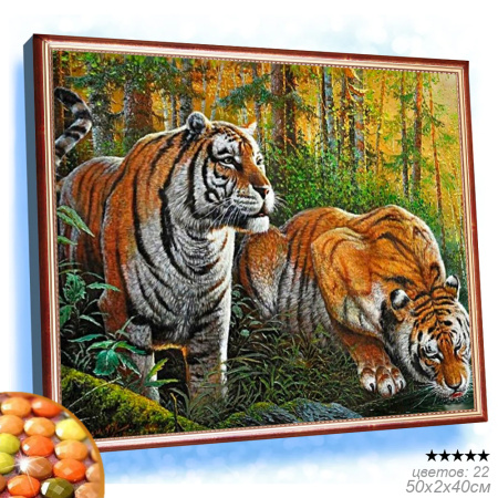 Картина из страз 40x50 / YSG0072 /уп 30/ (50)