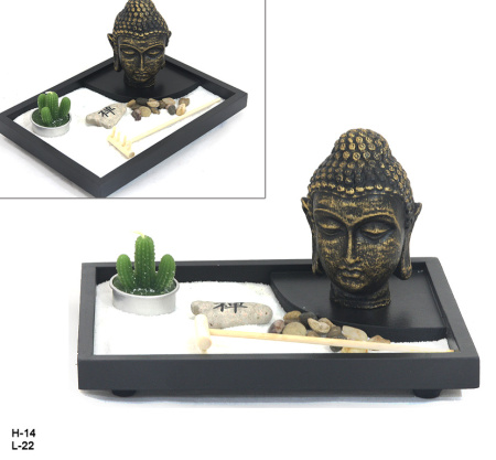 Набор Фен-шуй HY035 /уп.24/ Сад камней