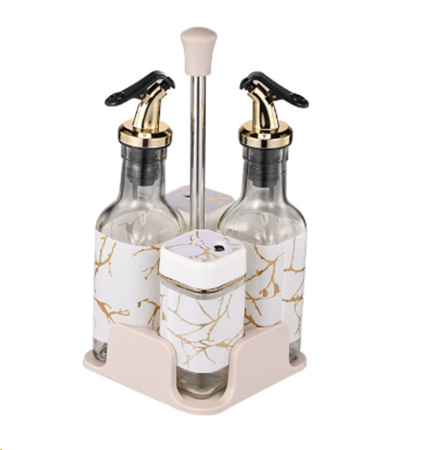 Набор для специй 4 предмета на подставке / T221-30 /уп 24/