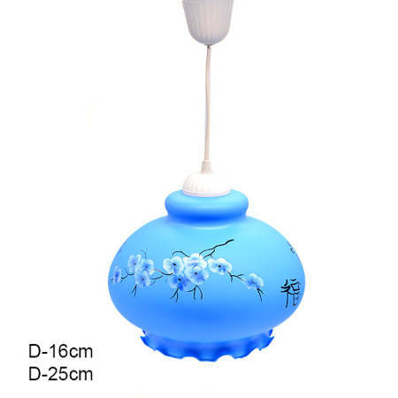 Светильник 20 голубой