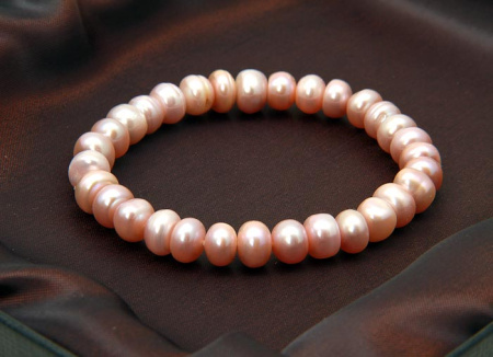 Браслет жемчуг Z8-9Ф /уп.12/ САМОВЫВОЗ