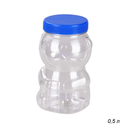 Банка 0,5 л Медвежонок / М4974 /уп 20/