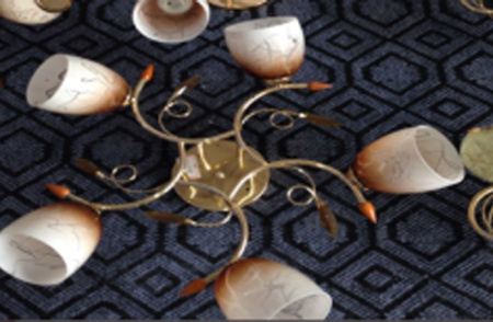 Люстра классическая / AM677-5/уп 4/