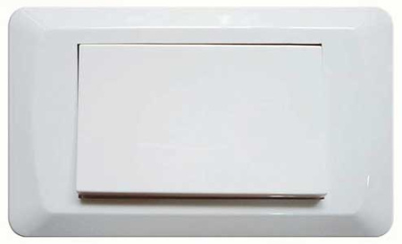 Выключатель Komiron HGBB-024/1 /уп.100/ IVORY Акция