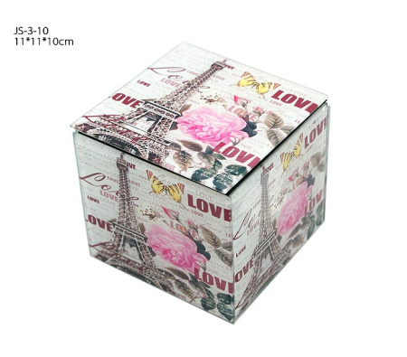 Шкатулка из цветного стекла / JS-3-10 /уп.36/