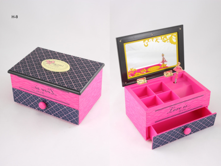 Шкатулка музыкальная / 6023-2 /уп 48/