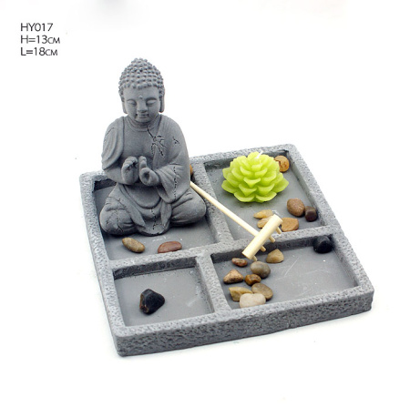 Набор Фен-шуй HY017 /уп.24/ статуэтка, свеча, подставка