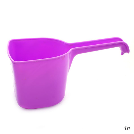 Ковш для воды прямоугольный 1 л /уп 20/