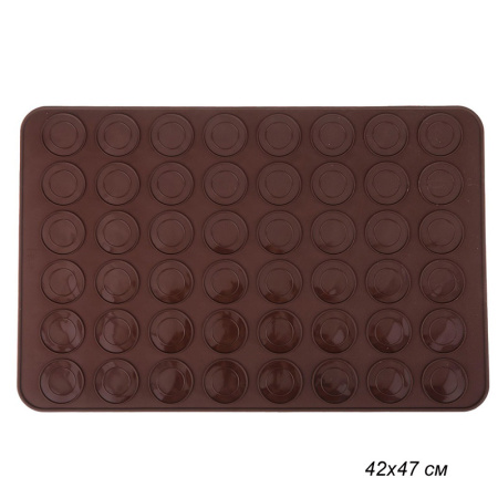 Коврик силиконовый 42х27 см / 710-297 /уп 12/48/