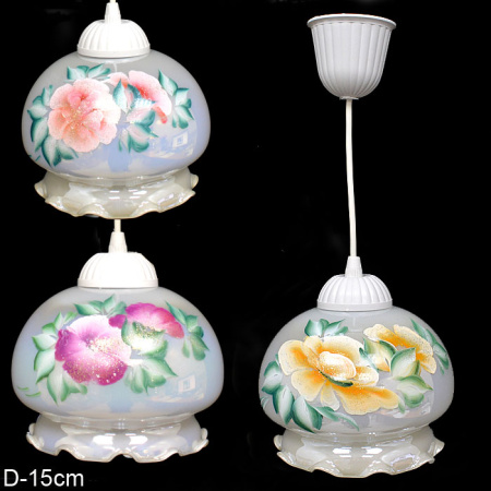 Светильник подвесной 102 цветы микс / без упаковки